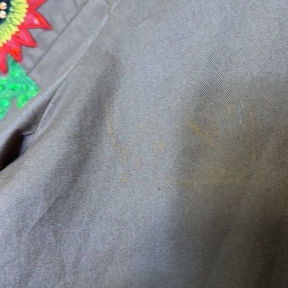 Tapestry patch size 2 xlarge Vintage 90s floral jacket - Picture 5 of 11